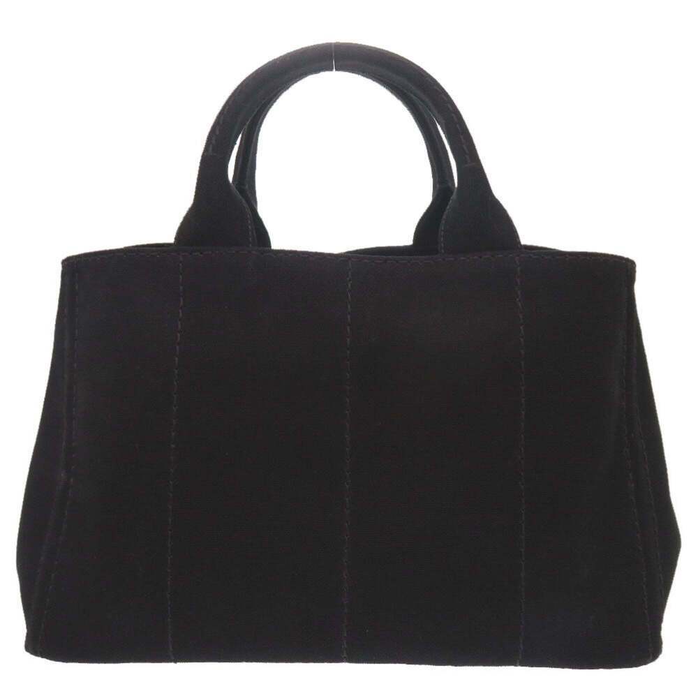 PRADA Black Canvas Shoulder Bag - Picture 2 of 10